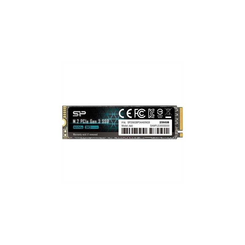 SP P34A60 256GB SSD M.2 PCIe Gen3x4 Nvme