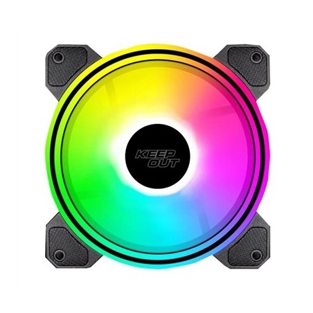 Keep Out Ventilador XFC-120DR Black 5V ARGB
