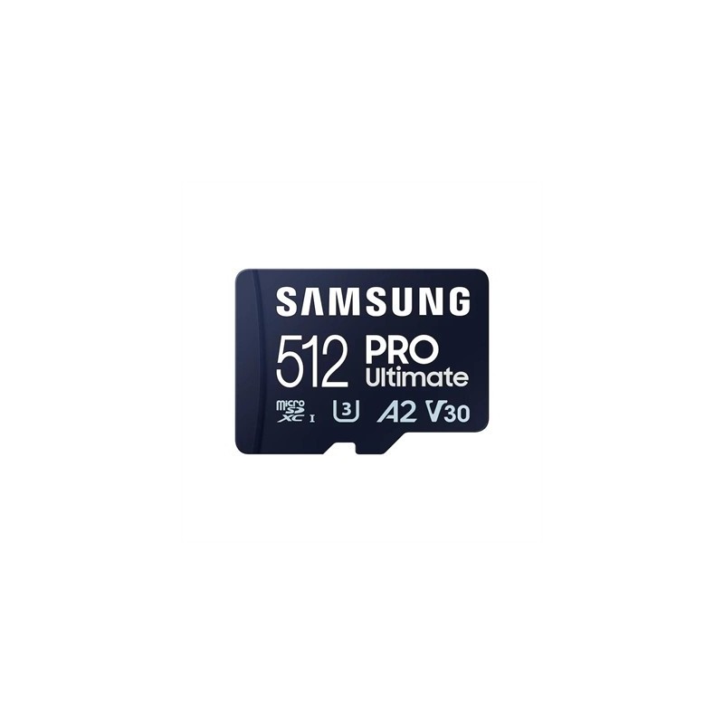 Samsung MicroSDHC PRO Ultimate 512GB U3,V30,A2,4K