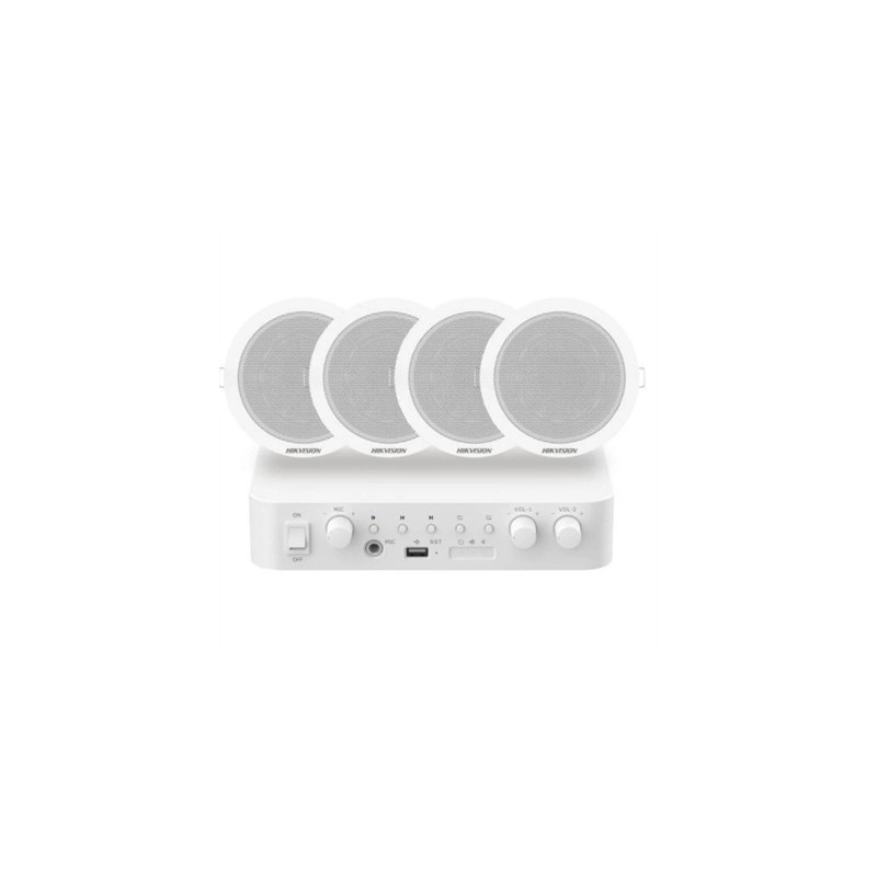 Hikvision DS-QAE0KA60206-4 Kit 1xAmpl 4xAlta Techo