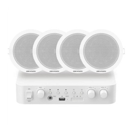 Hikvision DS-QAE0KA60206-4 Kit 1xAmpl 4xAlta Techo