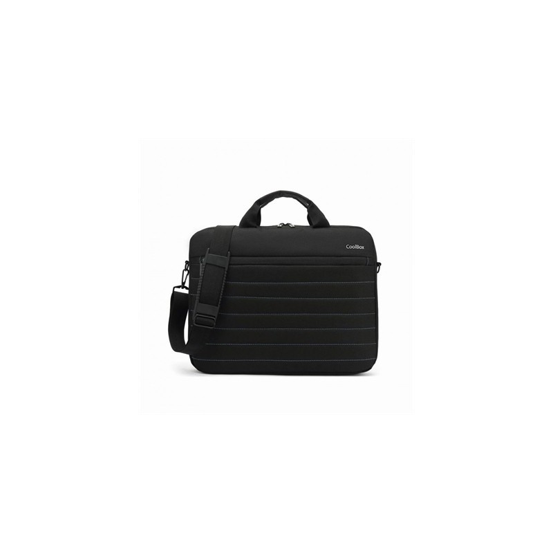 Coolbox Maletin Portatil 15.6" Negro-Impermeable