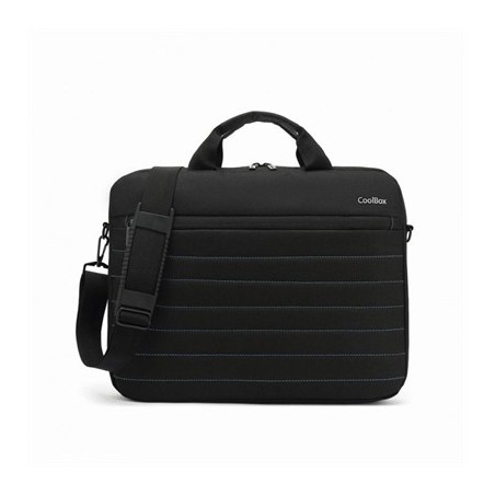 Coolbox Maletin Portatil 15.6" Negro-Impermeable