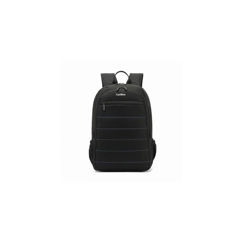 Coolbox Mochila Portatil 15.6" Negro - Impermeable