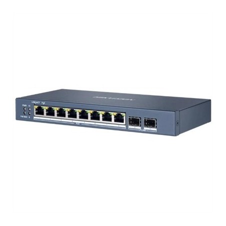 Hikvision DS-3E1510P-EI/M (B) Switch 8xGb PoE 2xGb