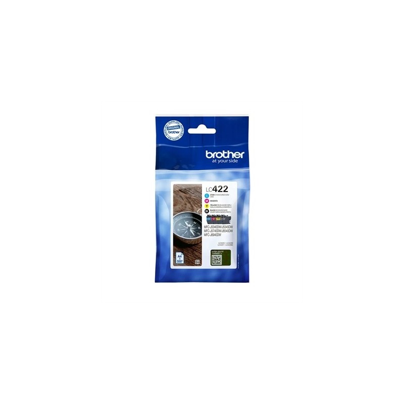 Brother Cartucho Multipack LC422VAL