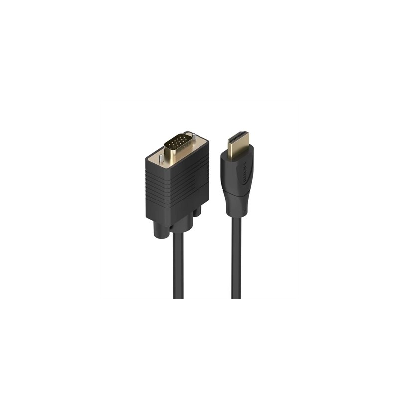 Aisens Cable Conversor HDMI/M a SVGA/M Negro 1.5m
