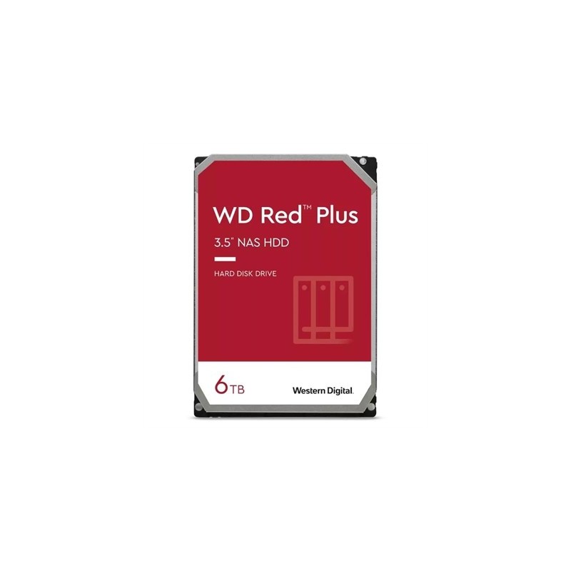 Western Digital Red Plus WD60EFPX 6TB SATA-600