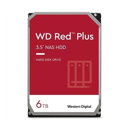 Western Digital Red Plus WD60EFPX 6TB SATA-600