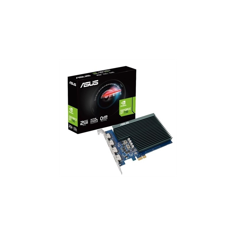 ASUS VGA NVIDIA GT 730 4H SL 2GD5 2GB 4 monitores