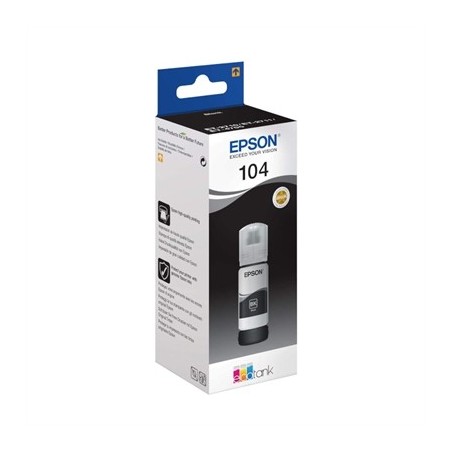 Epson Botella Tinta Ecotank 104 Negro