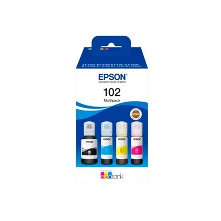 Epson Botellas Multipack Ecotank 102 4 Colores