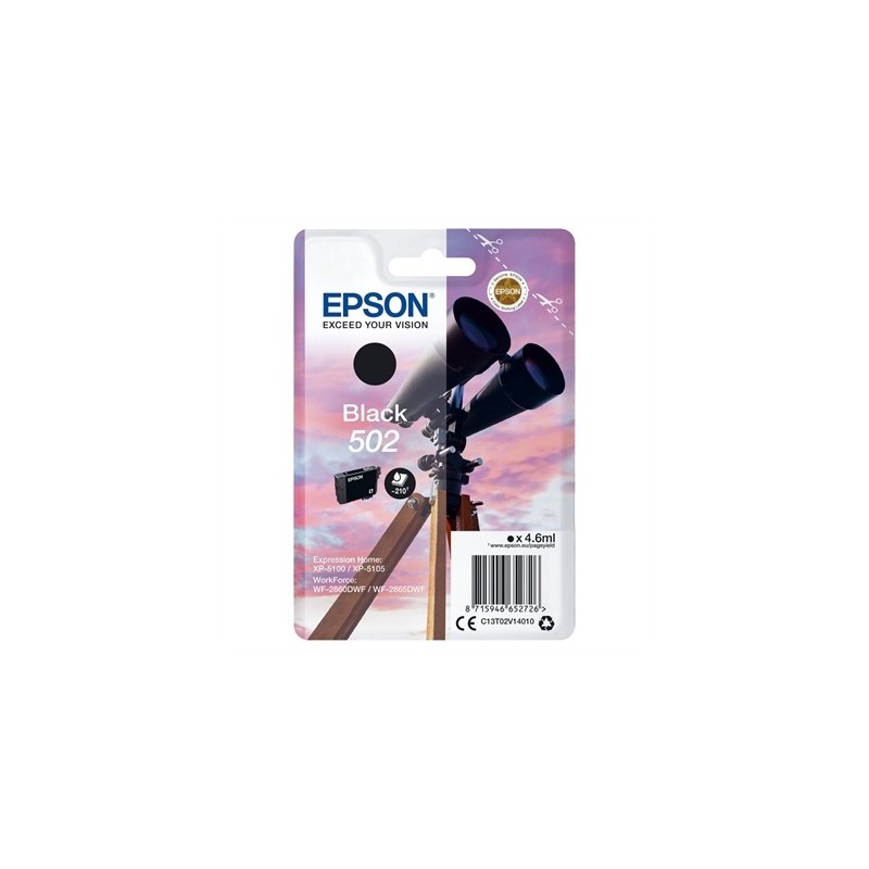 Epson Cartucho 502 Negro