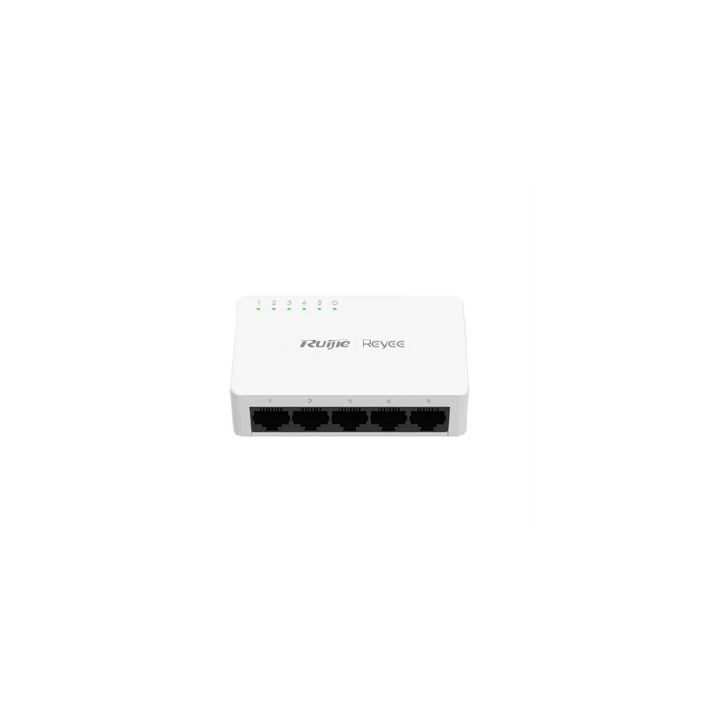 Reyee Unmanaged Switch 5xGb RJ45 Plastic Case