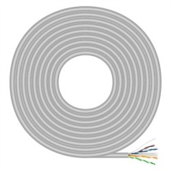 Aisens Cable RJ45 Cat.6 UTP Rigido 305m Gris