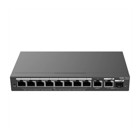 Reyee RG-ES210GS-P Switch 8xG 2xUpL 1xSFP C PoE 12