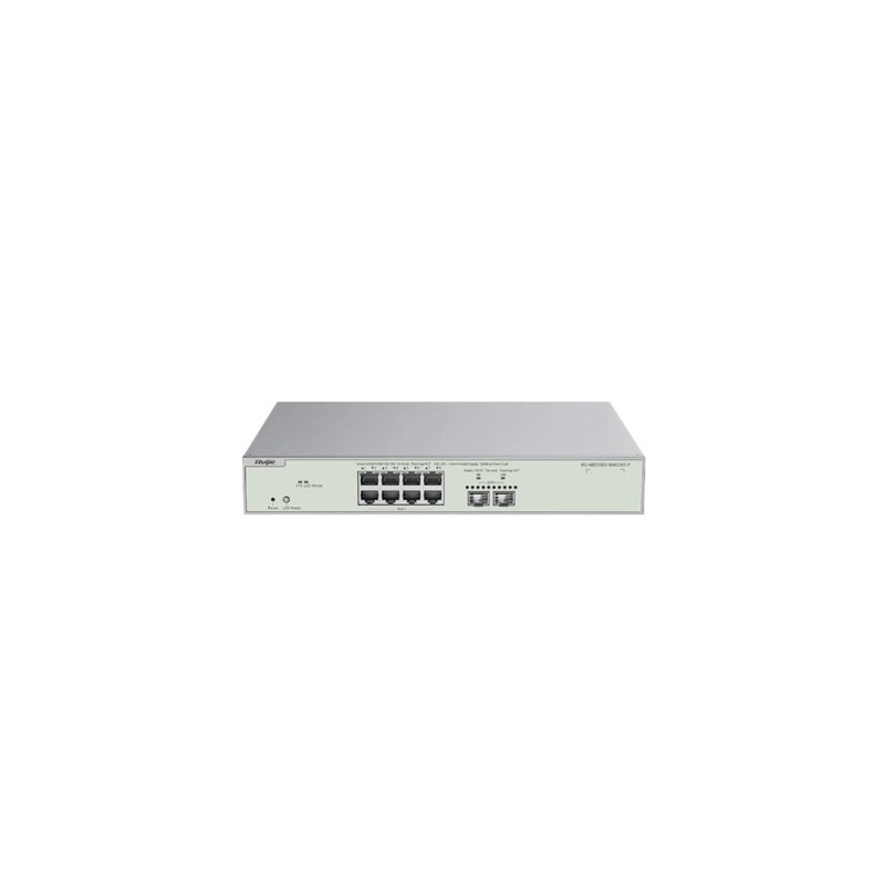 Reyee NBS3300-8MG2XS-P L2 8xmG PoE 2xSFP+ 240W