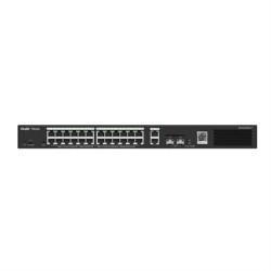 Reyee 28-Port Gigabit Smart POE Switch, 24 PoE/POE