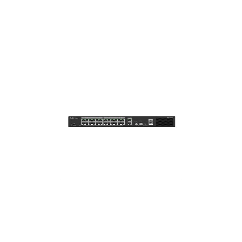 Reyee 28-Port Gigabit Smart POE Switch, 24 PoE/POE