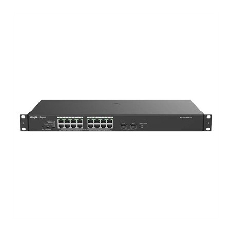 Reyee 16-Port 1000Mbps + 2 Gigabit SFP Ports, 16 o