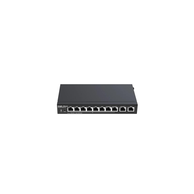 Reyee Desktop 10-port full gigabit router, providi