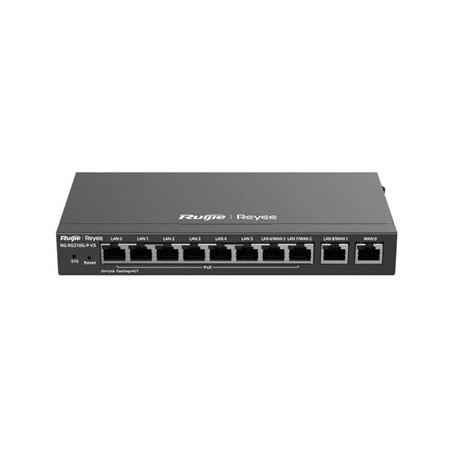 Reyee 10-Port Gigabit Cloud-Managed Gateway, 8 x P