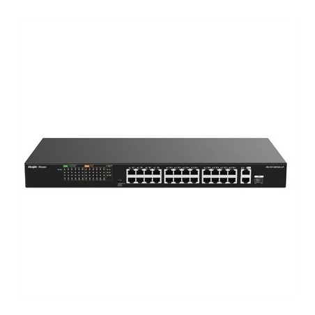 Reyee 24-Port 100Mbps + 1 Uplink Port 1000Mbps + 1
