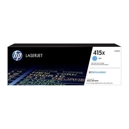 HP Tóner 415X Cyan