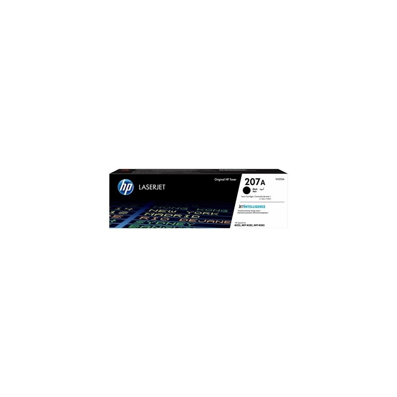 HP Tóner 207A Negro