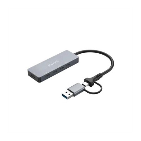 EWENT Hub Tipo C 3.2 Gen2 4 en 1