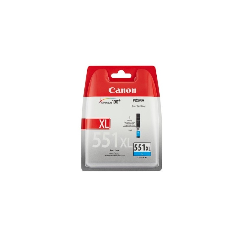 Canon Cartucho CLI-551C XL Cian