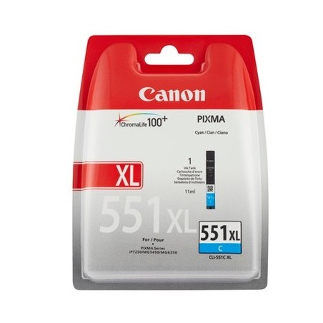 Canon Cartucho CLI-551C XL Cian