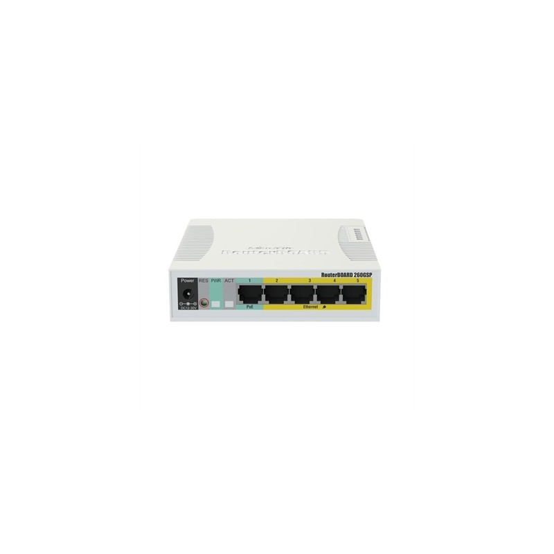 MikroTik CSS106-1G-4P-1S RB260GSP Switch 5xGB 1xSF