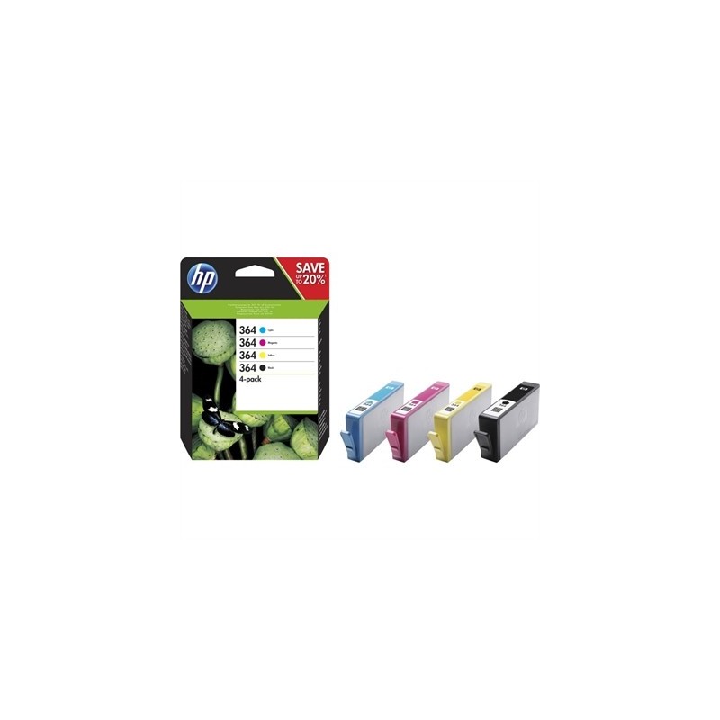 HP Cartucho Multipack 364