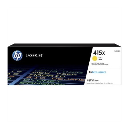 HP Tóner 415X Amarillo