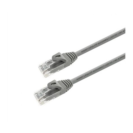 Aisens Latiguillo Rj45 Cat.6A Utp Gris 1.0M