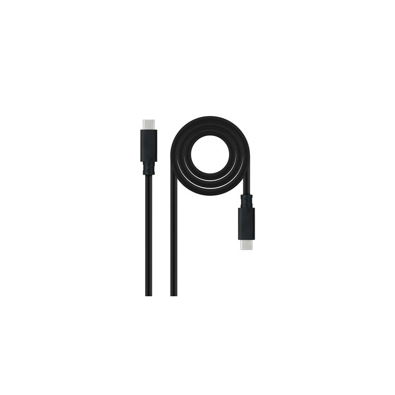 Nanocable Cable USB 3.1GEN2 5A USB-C-M-USB-C-M 3m