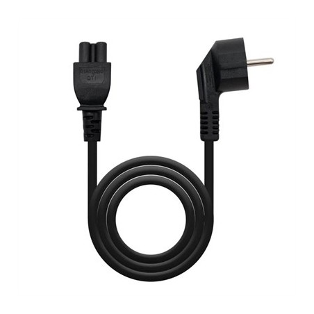 Nanocable Cable Alim. trébol, CEE7 -M-C5-H, 3 m