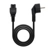 Nanocable Cable Alim. trébol, CEE7 -M-C5-H, 3 m