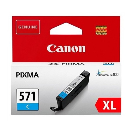 Canon Cartucho CLI-571CY XL Cian