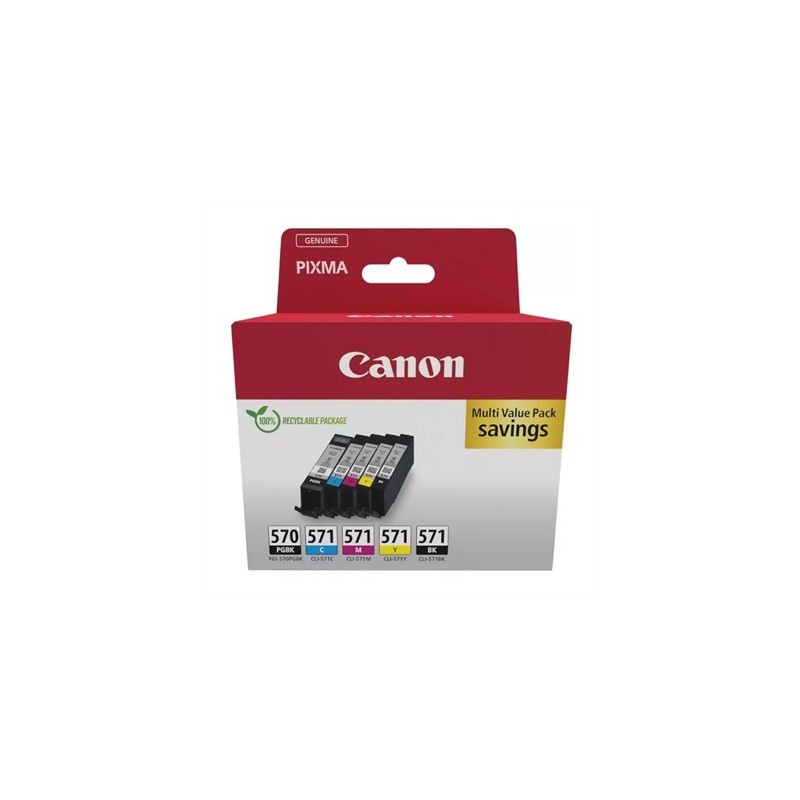 Canon Cartucho Multipack PGI570/CLI571