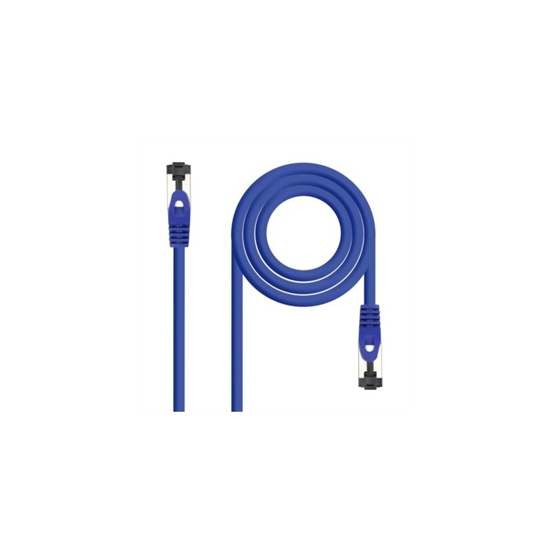 Nanocable Cable red Cat. 8.1 2GHZ SSTP Azul 0,25m