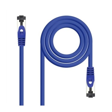 Nanocable Cable red Cat. 8.1 2GHZ SSTP Azul 0,25m