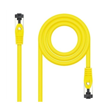Nanocable Cable red Cat. 8.1 2GHZ SSTP Amarillo 2m