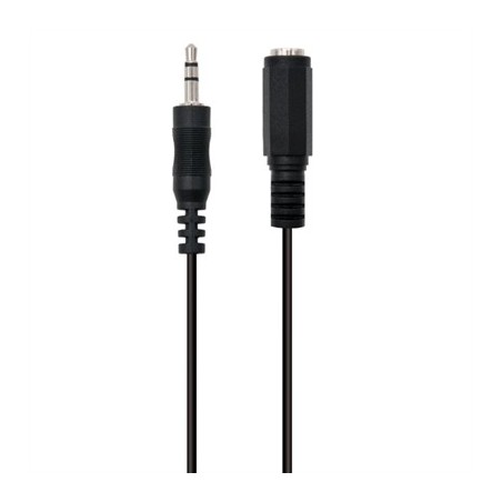 Ewent Cable Audio Estereo 3,5mm/M y 3,5mm/H -3mt