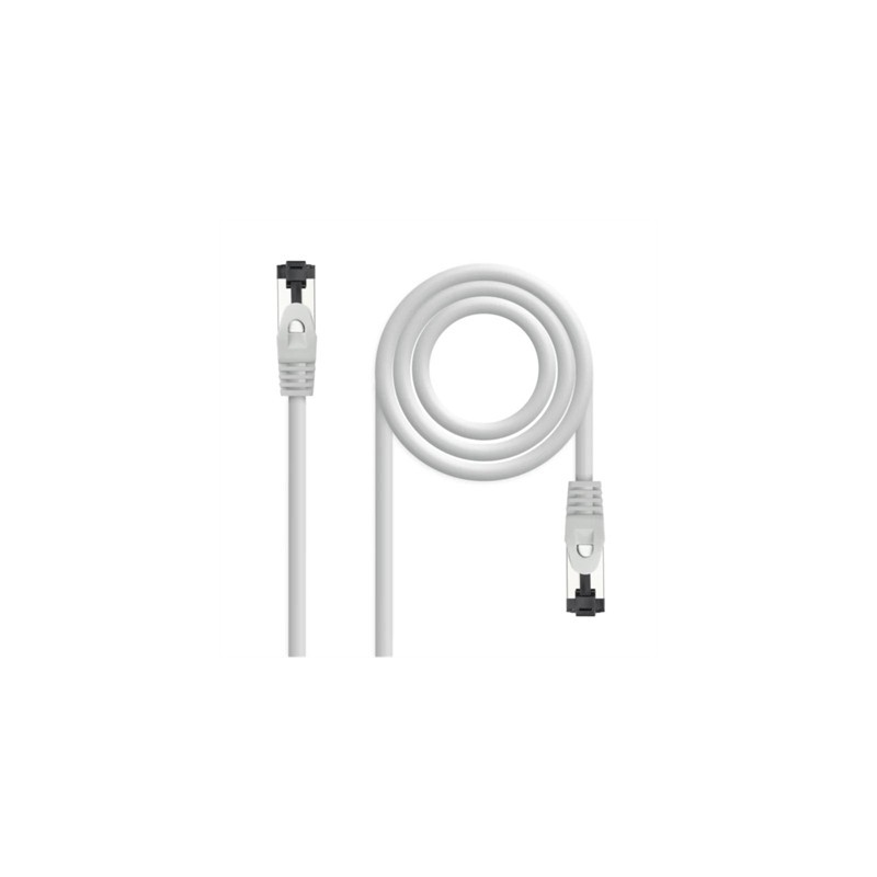Nanocable Cable red Cat. 8.1 2GHZ SSTP Blanco 0,5m