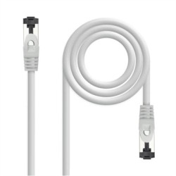 Nanocable Cable red Cat. 8.1 2GHZ SSTP Gris 0,30m