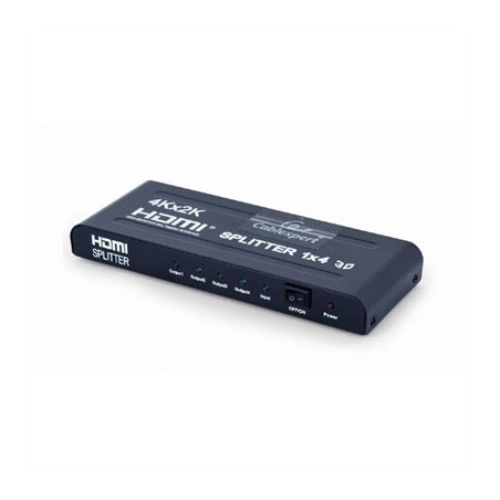 Gembird Divisor de HDMI 4 Puertos Negro