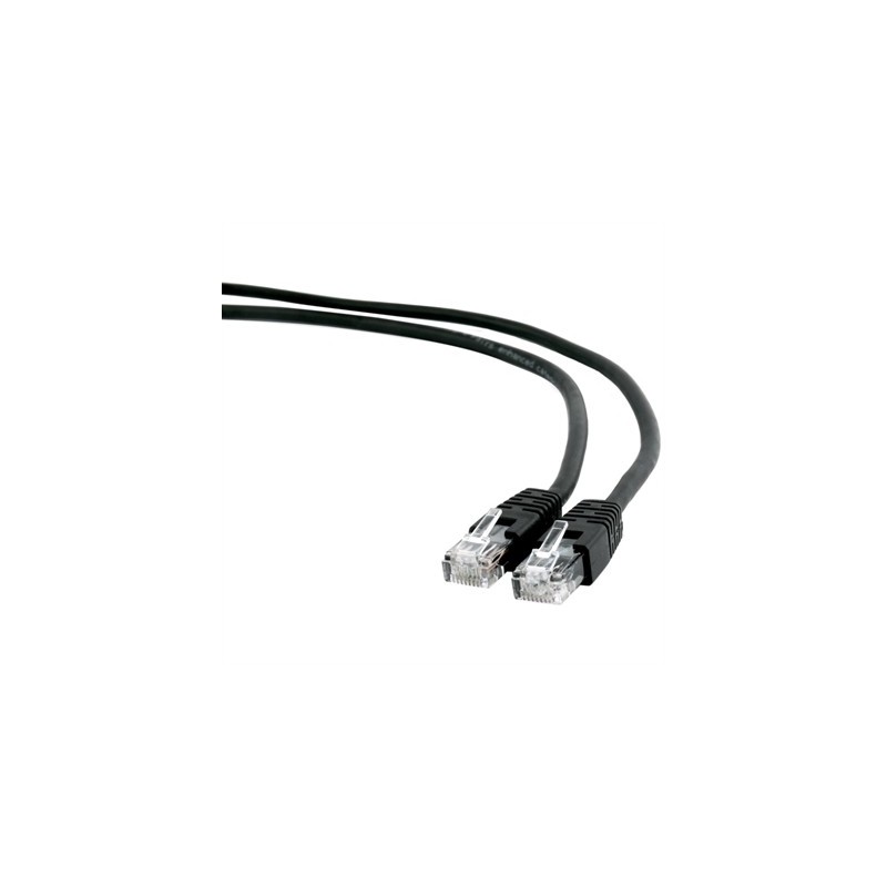 Gembird Latiguillo Cat.6 UTP 1 M Negro