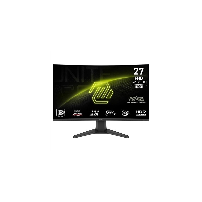 MSI MAG276CF E20 Monitor 27" FHD 200Hz 0.5ms curv